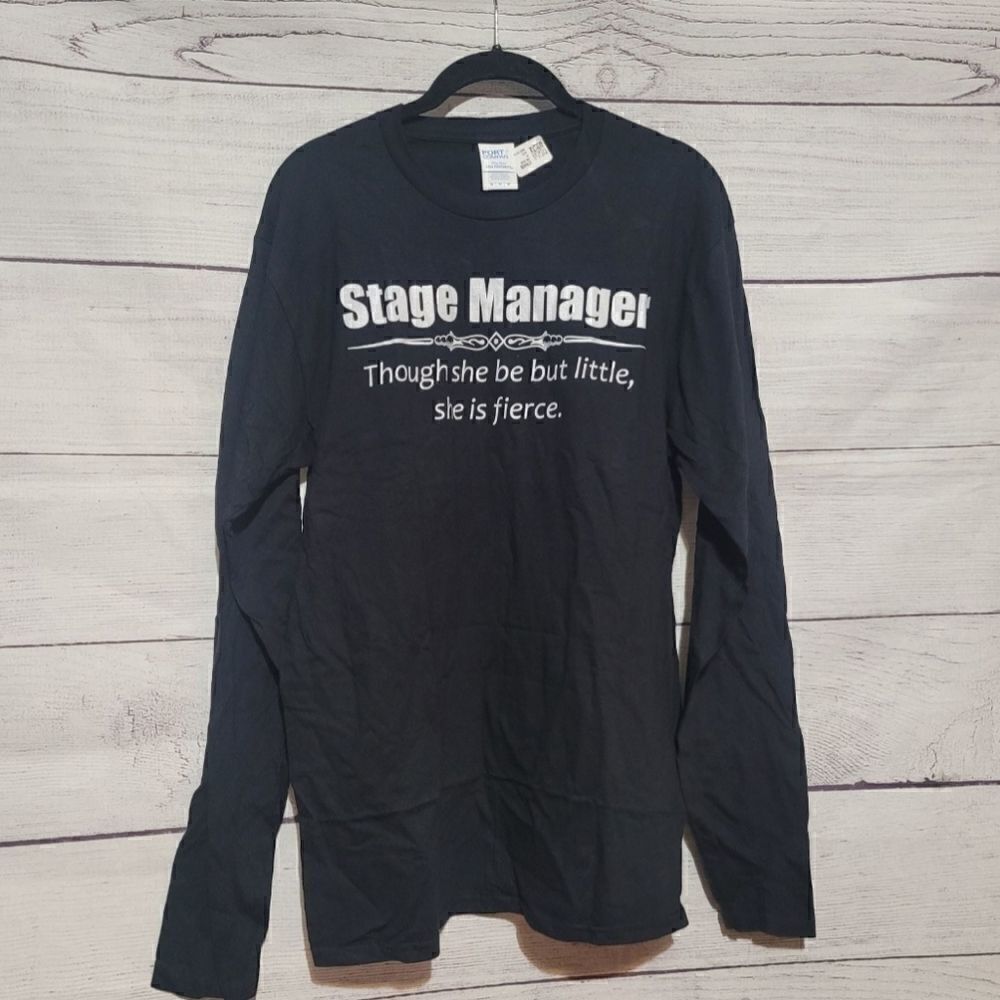 Women's health STAGE MANAGE Long Sleeve Tee Medium